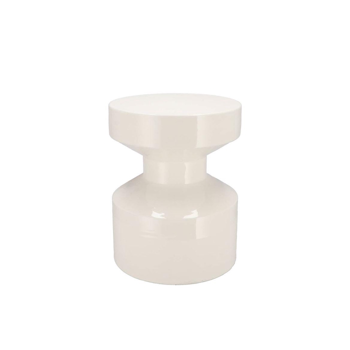 <h4>Sephora Cozy White Stool / Side Table 30x30x38cm</h4>