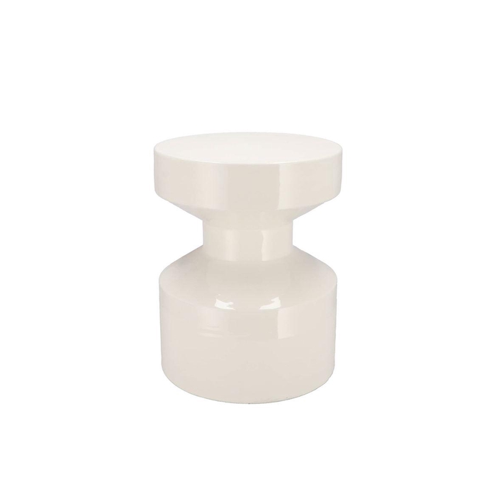 <h4>Sephora Cozy White Stool / Side Table 30x30x38cm N</h4>