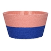 DF06-720226400 - Basket Riley1 Duo d19xh10 pink/cobalt blue