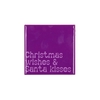 Tile Christmas Wishes 10x10x1cm Nm