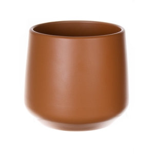 DF03-884615876 - Pot Puglia d20.7/23.5xh20.8 caramel matt