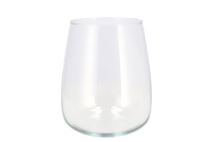 <h4>Glass Vase Teca 23x19cm</h4>