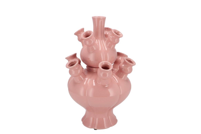 <h4>Rotterdam Pink Vase Set Tulip 25x25x36cm Nm</h4>