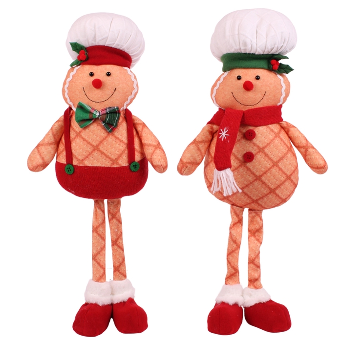 <h4>Dec Standing Gingerbread Duo (H55cm)</h4>