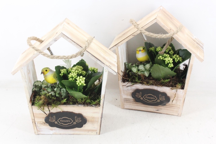 <h4>arr2 TD - Hout huis puntdak</h4>