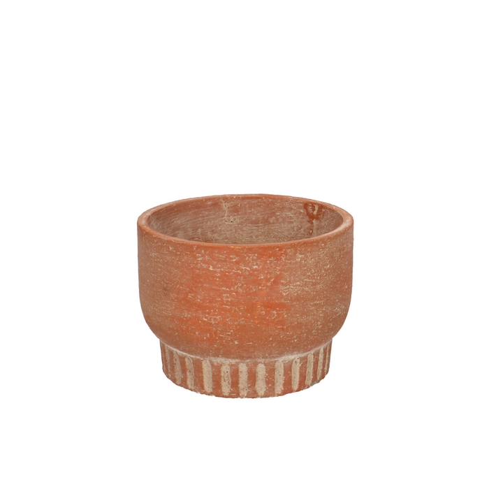 <h4>Keramiek Nature pot/voet d12*9cm</h4>