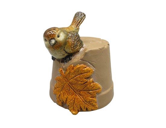 Bird Tawny L11W11H13.5