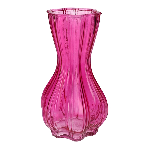 <h4>Vase Miley d10.8\\14.5xh25.5 fuchsia</h4>