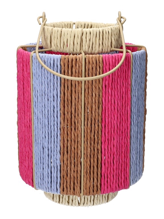 <h4>Lantern Lunara d11/18xh24.5 fuchsia</h4>