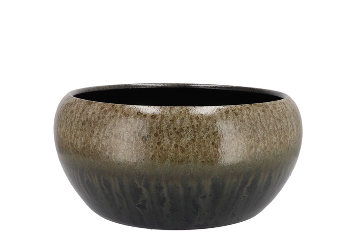 <h4>Jade Forest Green Bowl Round 28x14cm</h4>