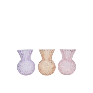 Senna Dreamy Pastel Mix Vase Ass 13x18cm