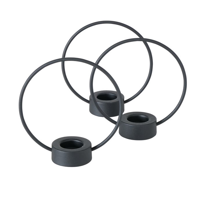 <h4>Tealight holder Rumba SET VAN 3 STUKS</h4>