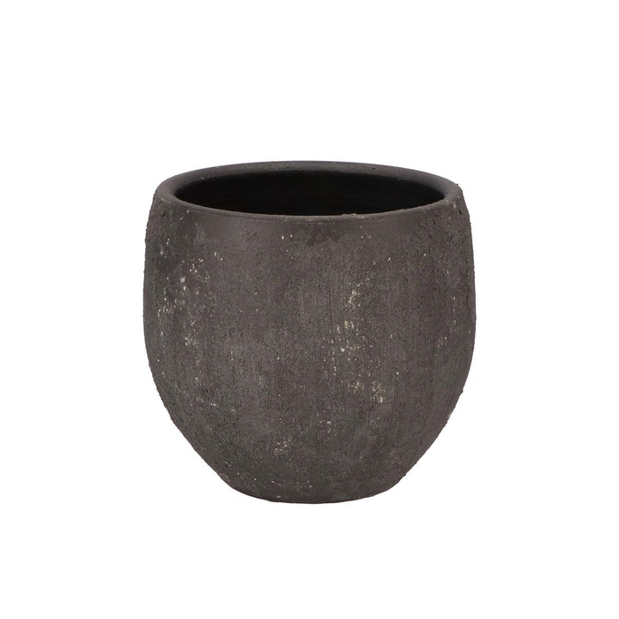 <h4>Bali Black Coal Pot 20x18cm</h4>