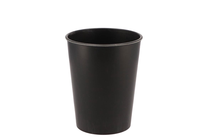 Melamine Grey Vase 13x16cm