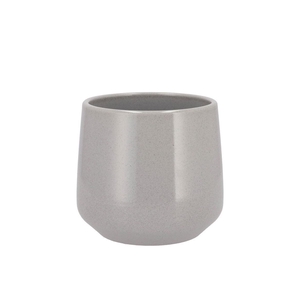 Ceramic Grey Stone Pot Berlin 13cm