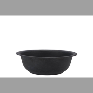 Zinc Basic Black Bowl 26x9cm Nm