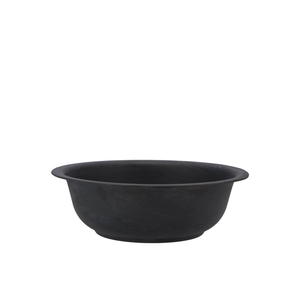 Zinc Basic Black Bowl 26x9cm Nm