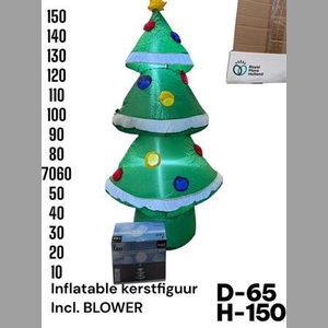 Opblaasbare Kerstboom + Blower