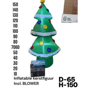 Opblaasbare Kerstboom + Blower