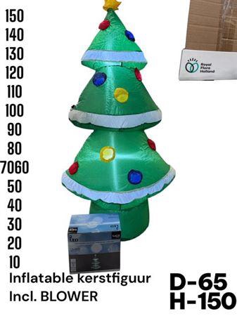 <h4>Opblaasbare Kerstboom + Blower</h4>