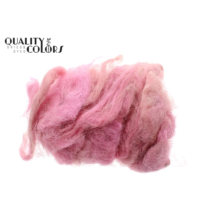 <h4>Fuzzy fibre 250 gram in poly Light Pink</h4>