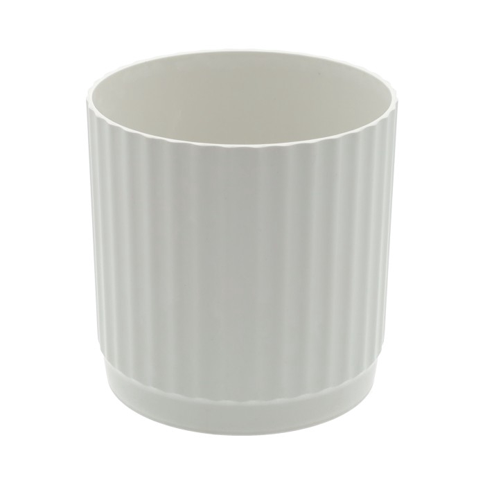 <h4>POT MELAM RIBBLE RND L16W14H16 white</h4>