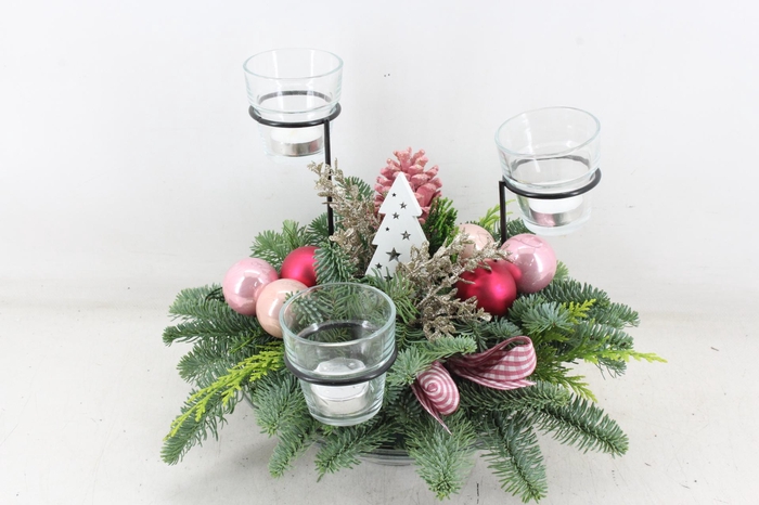 <h4>arr5 Kerst PL - Glas schaal pastel 3wax standaard</h4>