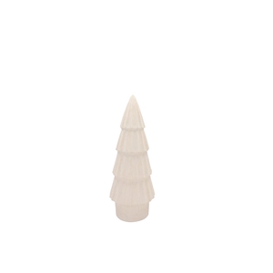 Porto Pine Tree White 10x10x20cm