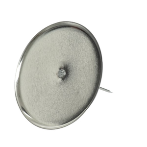 CANDLE HOLDER METAL SILVER D8 H4,5 4pcs