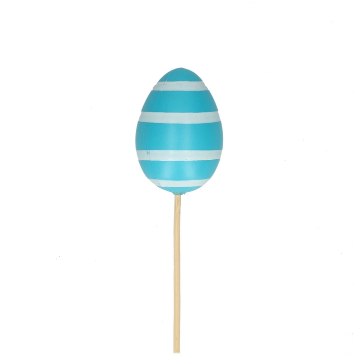 <h4>Sale Easter Sticks 50cm egg stripe 6cm</h4>