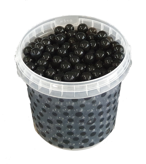 Gel pearls 1 ltr bucket Black