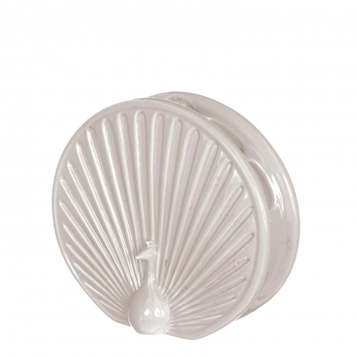 <h4>Keramiek Exclusief Peacock vaas 19.5*7*18cm</h4>