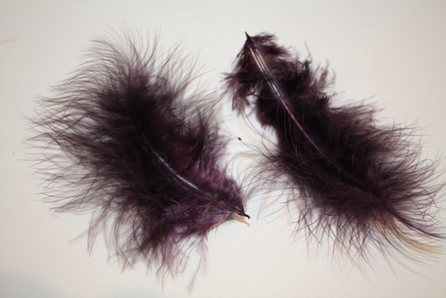 PLUIM MARABOU 12GR AUBERGINE