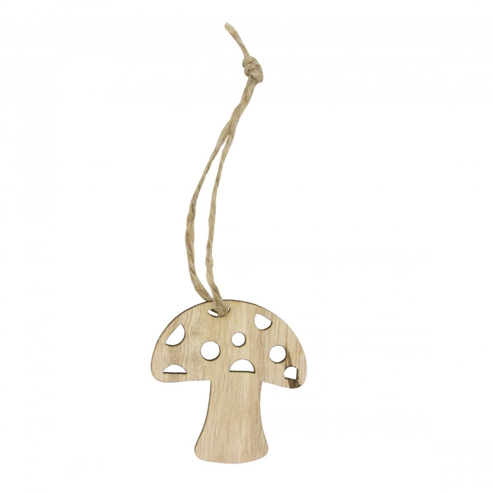 <h4>Autumn Deco hanging mushroom 5cm x24</h4>