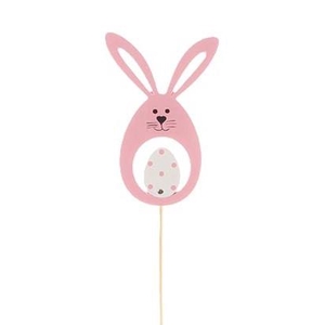Easter Stick 50cm rabbit+egg 9cm