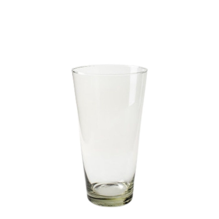 <h4>Glas Vaas Konisch d15*25cm</h4>