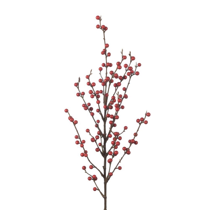 <h4>AF Ilex Spray L91cm Red</h4>