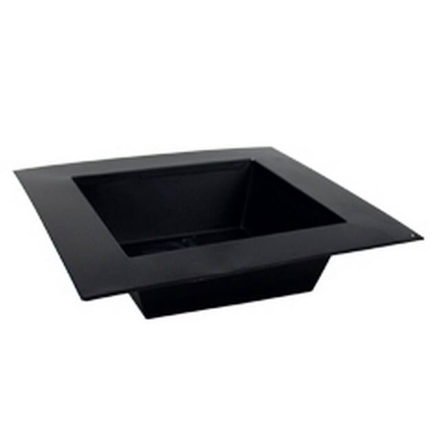 <h4>Bowl Alicante zinc L31xW20xH5.5cm black</h4>