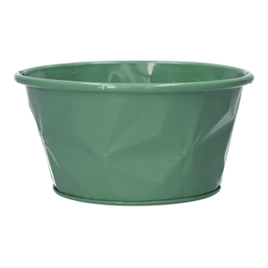 DF04-666773700 - Planter Zinna d15.5xh8 jade green