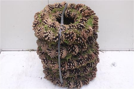 <h4>Krans Oost Groen Mos 30cm</h4>