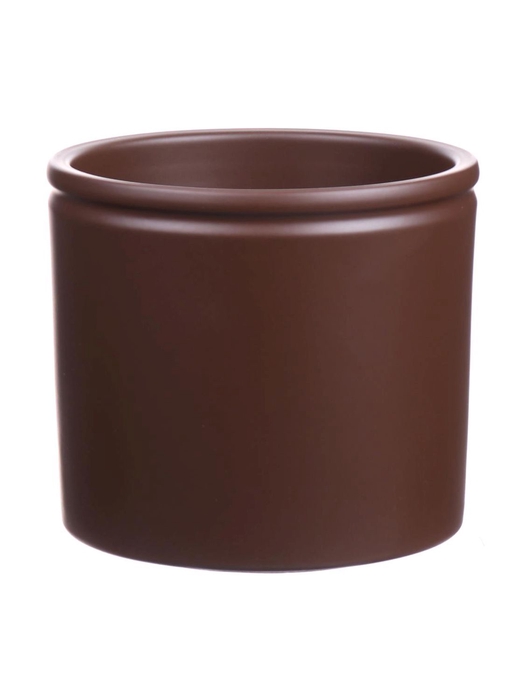 <h4>DF03-885095800 - Pot Lucca1 d27.8xh25.7 cacao matt</h4>
