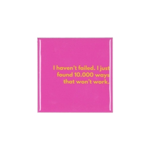 Tile I Haven't Pink 10x10x1cm Nm