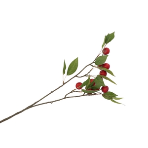 Silk Apple Plum Claude Red 76cm Nm