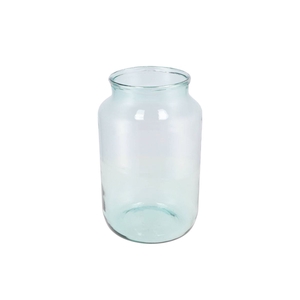 Glass Glas Milk Can 18x30cm
