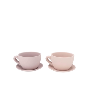 Chai Natural Pot Cup And Saucer Ass 19x15x10cm