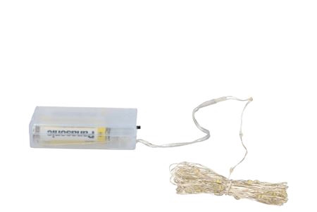<h4>Led Light Chain Silver Wire 100led Warm White Time</h4>