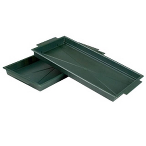 Oasis brick tray 26x12cm groen 25st/pak