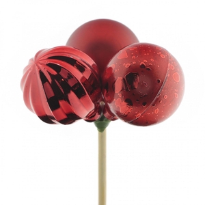 50cm Kerstbal trio 4cm mix