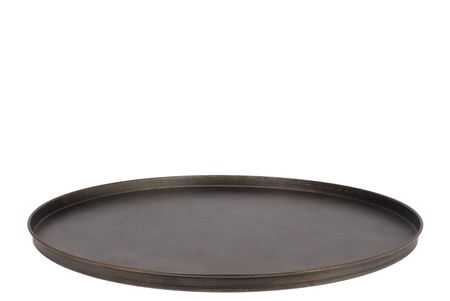 <h4>Coaster Bronze Tray Metal 46x46x2cm Nm</h4>