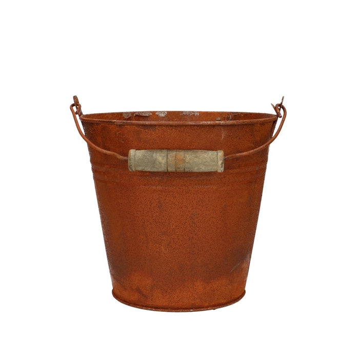 <h4>Zinc Rust bucket d16*15cm</h4>